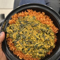 Ghana Jollof - Egusi and jollof