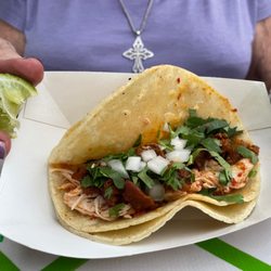 Golden Gate Community Farmers Market - tacos with fresh tortillas made on site!