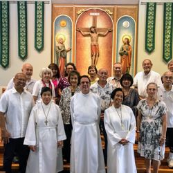 St John Apostle & Evangelist Catholic Church - Daily Servers wear many hats.