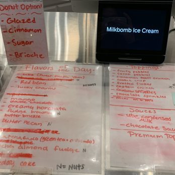 Milkbomb Ice Cream - Flavors as of 11/2021 - Ice Cream & Frozen Yogurt Near Me - Berkeley, California Milkbomb Ice Cream - Flavors as of 11/2021 - Ice Cream & Frozen Yogurt Near Me - Berkeley, California