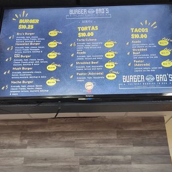 Burger Bro's - Menu - Mexican Near Me - Albuquerque, New Mexico