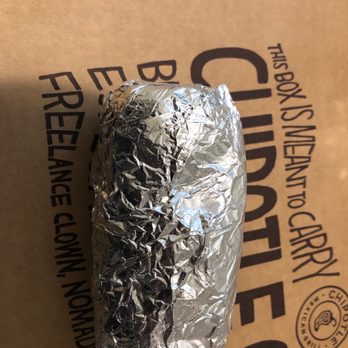 Chipotle Mexican Grill - Unmarked burrito... what's inside? Your guess is as old as mine. - Mexican Near Me - Pinole, California Chipotle Mexican Grill - Unmarked burrito... what's inside? Your guess is as old as mine. - Mexican Near Me - Pinole, California