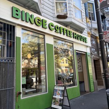 Binge Coffee House - Outside - Bubble Tea Near Me - San Francisco, California