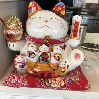 Ding Cafe - I love this jolly, good luck cat. - Coffee & Tea Near Me - Rockville, Maryland
