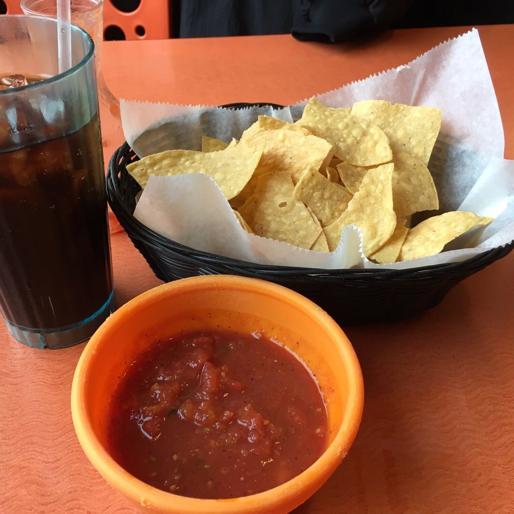 Galera Dos - Warm and crispy chips, the salsa is definitely mild. - Mexican Near Me - Danville, Pennsylvania Galera Dos - Warm and crispy chips, the salsa is definitely mild. - Mexican Near Me - Danville, Pennsylvania