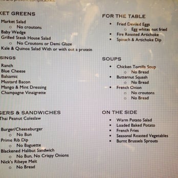 Nick's On 2nd - GLUTEN FREE VERSION OF MENU! - New American Near Me - Long Beach, California Nick's On 2nd - GLUTEN FREE VERSION OF MENU! - New American Near Me - Long Beach, California
