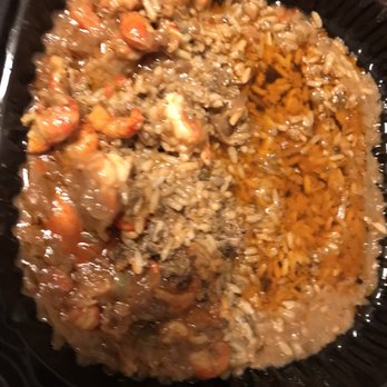 Boudreaux's - Greasy is an understatement. Plus a hair in it. - Cajun/Creole Near Me - Houston, Texas