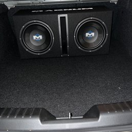 Speaker box the team installed. Speaker box the team installed.