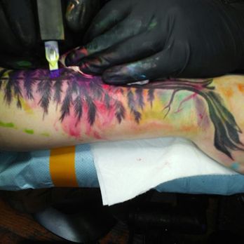 Black Pearl - Progress..by Mike - Tattoo Near Me - Santa Cruz, California