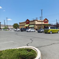 Big parking lot!