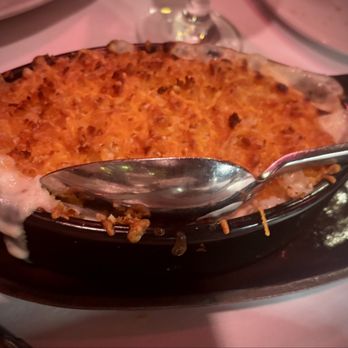 The Precinct - Jeff Ruby's Baked Macaroni & Cheese - nice and creamy - Steakhouses Near Me - Cincinnati, Ohio