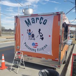 Marco Panlasang Filipino Food - Back of the trailer.