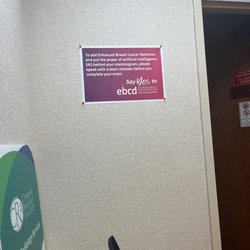 Community Radiology Associates - Enhanced imaging and breast detection signage