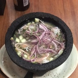 Aguachile!!!! So good! You better like spicy for this one!