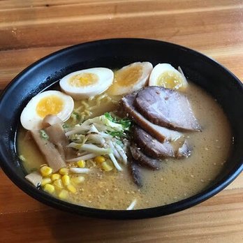 Hanabi Ramen - Miso ramen (with extra egg and meat) - Ramen Near Me - Denton, Texas