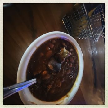 City Rub Smokehouse - The garlic brisket ends beans - Southern Near Me - Newark, New Jersey