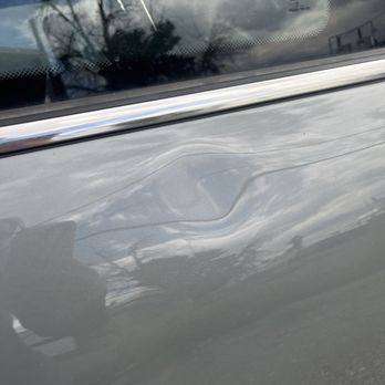 Integrity Auto Hail Repair - Large dent they removed out of kindness of heart (not hail) - Body Shops Near Me - Denver, Colorado