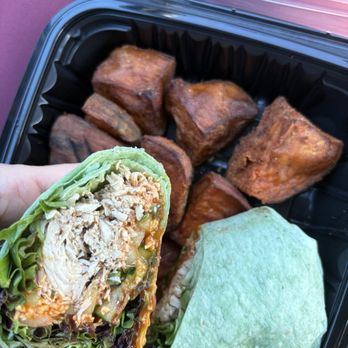 Farm Fresh Fast SVL - Spicy chicken wrap (Buffalo) - Desserts Near Me - Simpsonville, South Carolina