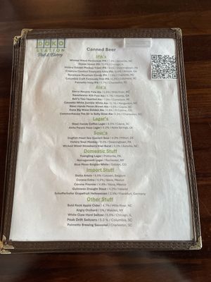 Menu photo 1 Doko Station Pub & Eatery Blythewood, SC Menu photo 1 Doko Station Pub & Eatery Blythewood, SC
