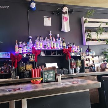 Lucy's Burger Bar - The bar...little - Burgers Near Me - Denver, Colorado