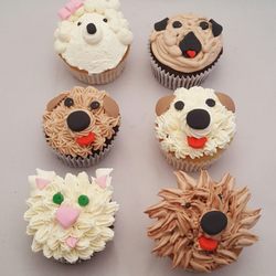 Dog cupcakes