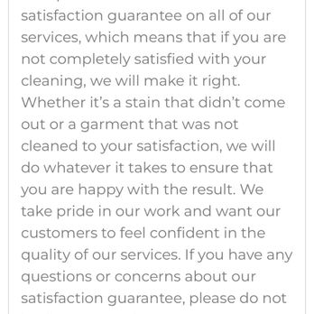 Top Hat Cleaners - Guarantee that they don't honor - Dry Cleaning Near Me - Dallas, Texas Top Hat Cleaners - Guarantee that they don't honor - Dry Cleaning Near Me - Dallas, Texas
