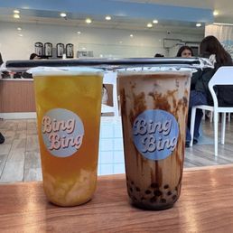 Lychee Jelly Okinawa Milk Tea