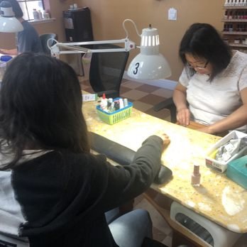 MP Nails & Spa - Their painting my daughter's nails - Nail Salons Near Me - Pinole, California MP Nails & Spa - Their painting my daughter's nails - Nail Salons Near Me - Pinole, California
