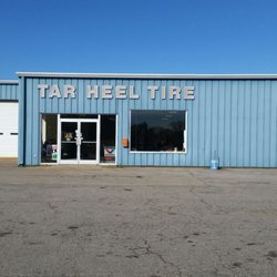 Tar Heel Tire Sales & Service - The front entrance for a great auto repair shop!