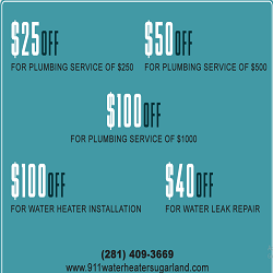 Slide of 911 Water Heater Sugar Land TX