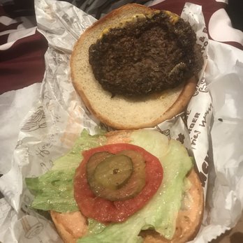 Sno-White Drive In - Half l size patty and oversized bun - Burgers Near Me - Modesto, California