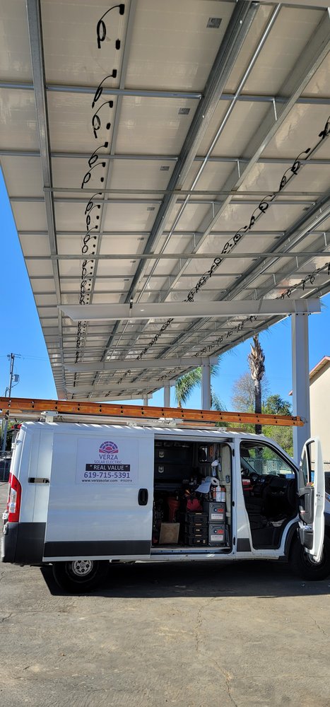 Slide of Verza Solar Electric Design