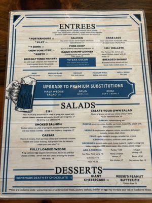 Menu photo 1 5281 Seafood, Steakhouse and Bar Morrison, CO