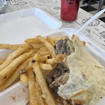 Sandwich King - Chicken Shawarma Chicken Shawerma Burrito - Sandwiches Near Me - Mounds View, Minnesota