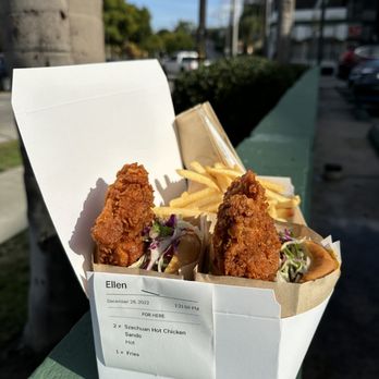 Daybird - Hot chicken sando and fries - Chicken Shop Near Me - Los Angeles, California Daybird - Hot chicken sando and fries - Chicken Shop Near Me - Los Angeles, California