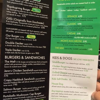 Wahlburgers - Menu 1 - Burgers Near Me - Hingham, Massachusetts Wahlburgers - Menu 1 - Burgers Near Me - Hingham, Massachusetts