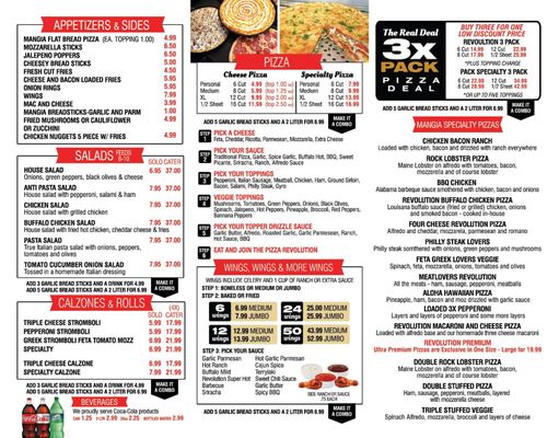 Menu photo 3 Revolution Pizza Willowick, OH Menu photo 3 Revolution Pizza Willowick, OH