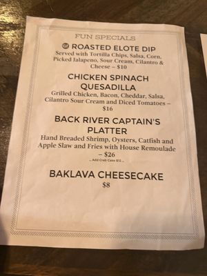 Menu photo 1 The Grey Goose Hampton, VA