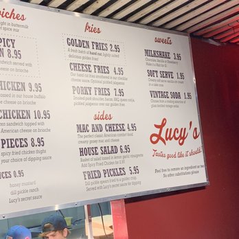 Lucy's - Menu - American Near Me - Chicago, Illinois Lucy's - Menu - American Near Me - Chicago, Illinois