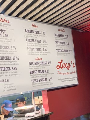 Menu photo 6 Lucy's Chicago, IL Menu photo 6 Lucy's Chicago, IL