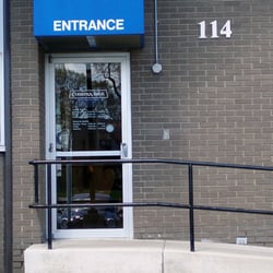 Comerica Bank - Entrance from parking lot.