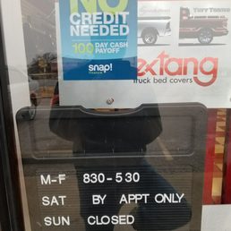Here's a couple of pictures of their storefront.