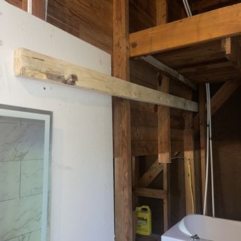 Superior Plumbing & Drains - After they cut the stud they installed this over the drywall without consent - Plumbing Near Me - Monroe, North Carolina Superior Plumbing & Drains - After they cut the stud they installed this over the drywall without consent - Plumbing Near Me - Monroe, North Carolina