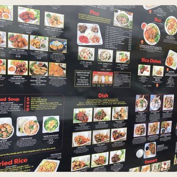 Pho VT - Menu is compendious. - Vietnamese Near Me - Los Angeles, California
