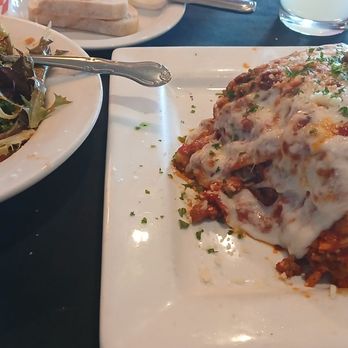 Nate's Italian Kitchen - Order of Monster Lasagna with side salad - Sandwiches Near Me - Tucson, Arizona