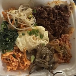 Spicy beef bulgogi bowl