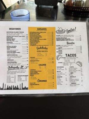 Menu photo 1 La Chilanguita Baldwin Park, CA