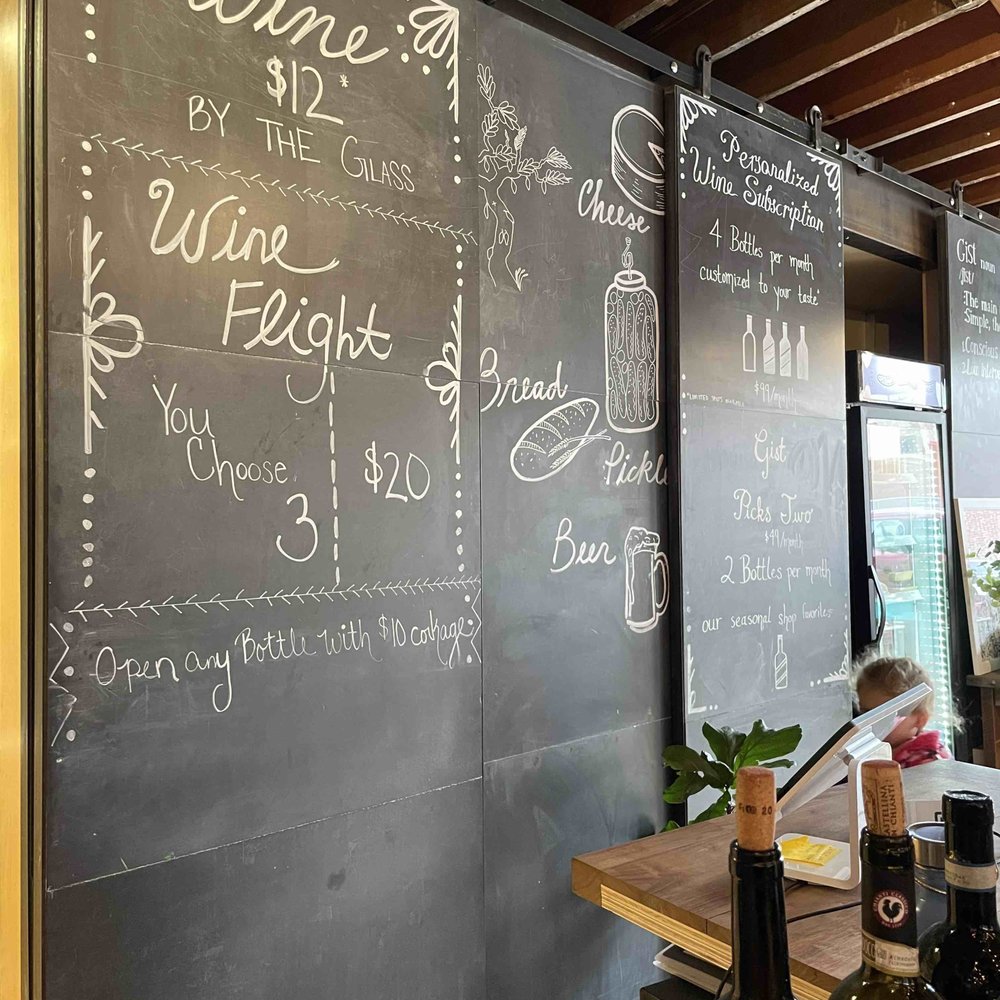 Gist - a chalk board with wine on it - Wine Bars Near Me - Sioux Falls, South Dakota Gist - a chalk board with wine on it - Wine Bars Near Me - Sioux Falls, South Dakota