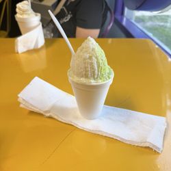 My key lime snowball!  So good!