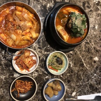 Dolsot Cafe - a variety of dishes on a table - Korean Near Me - Ottawa, Ontario